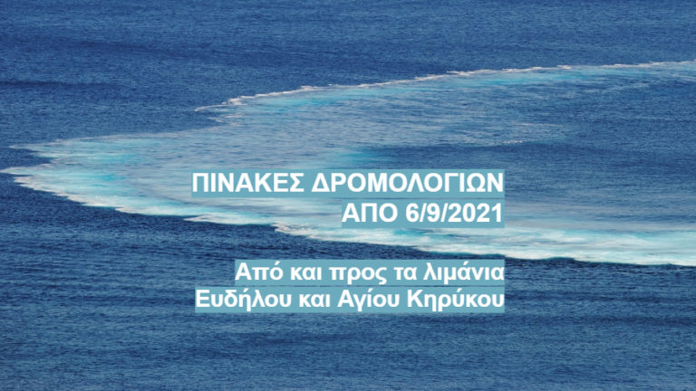 Από 6 Σεπτεμβρίου σε ισχύ τα νέα δρομολόγια της Blue Star για τα λιμάνια του νησιού