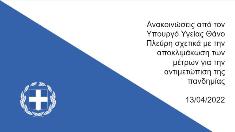 Πως θα γιορταστεί το Πάσχα & σταδιακή αποκλιμάκωση των μέτρων έναντι της πανδημίας