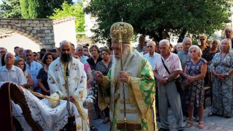 Με λαμπρότητα εορτάστηκε η Ύψωση του Τιμίου Σταυρού της Ιεράς Μονής Μεγάλου Σταυρού Σάμου