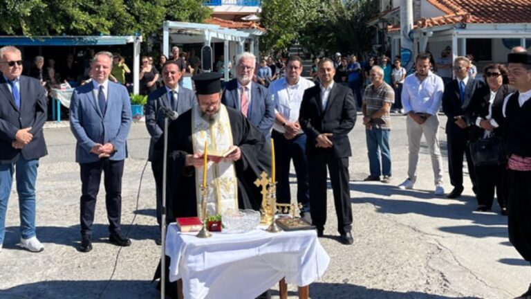 Εγκαινιάστηκε το νέο Αλιευτικό Καταφύγιο στους Φούρνους από τον Υφυπουργό Αγροτικής Ανάπτυξης